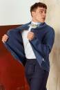 Knitting set Mens cardigan MERINO 150 with knitting instructions in garnwelt box in size L