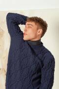Strickset Herrenpullover Lang Yarns MERINO  mit Anleitung in garnwelt-Box