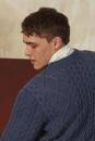 Strickset Herrenpullover Lang Yarns MERINO  mit Anleitung in garnwelt-Box S-M