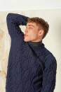 Strickset Herrenpullover Lang Yarns MERINO  mit Anleitung in garnwelt-Box S-M