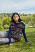 Knitting set Vest CLOUD with knitting instructions in...