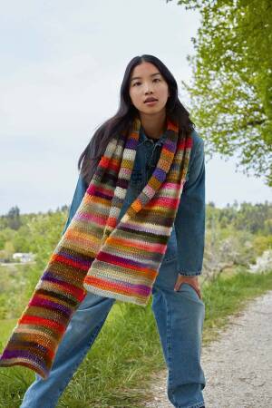 Strickset Schal Lang Yarns CLOUD mit Anleitung in garnwelt-Box