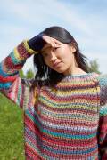 Strickset Pullover Lang Yarns CLOUD mit Anleitung in garnwelt-Box S