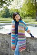 Strickset Jacke Lang Yarns CLOUD mit Anleitung in...
