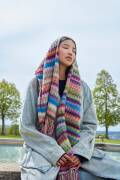Knitting set Scarf CLOUD with knitting instructions in garnwelt box in size ca 30 x 160 cm