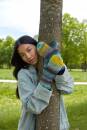 Knitting set Mittens  with knitting instructions in garnwelt box