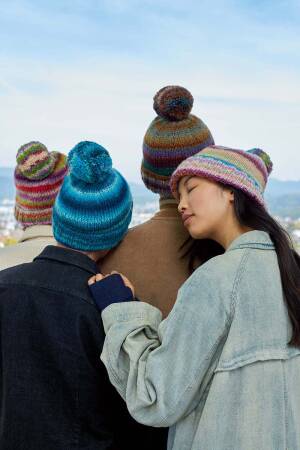 Strickset Mütze Lang Yarns CLOUD mit Anleitung in garnwelt-Box DG