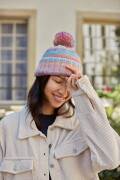 Strickset Mütze Lang Yarns FRIDA mit Anleitung in garnwelt-Box DG