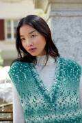 Strickset Pullunder Lang YarnsSNOWFLAKE mit Anleitung in garnwelt-Box