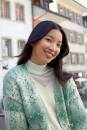 Strickset Jacke Lang YarnsSNOWFLAKE mit Anleitung in garnwelt-Box S