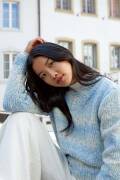 Strickset Pullover Lang YarnsSNOWFLAKE mit Anleitung in garnwelt-Box S-M