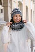 Strickset Loop Lang YarnsSNOWFLAKE mit Anleitung in garnwelt-Box
