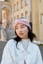 Strickset Stirnband Lang YarnsSNOWFLAKE mit Anleitung in garnwelt-Box