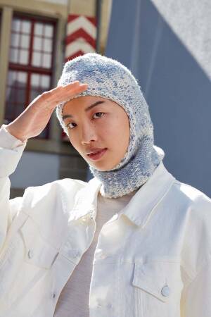 Strickset Balaklava Lang YarnsSNOWFLAKE mit Anleitung in garnwelt-Box DG