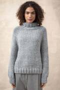 Strickset Pullover Top Down Lang Yarns SURI ALPACA, CARPE DIEM mit Anleitung in garnwelt-Box