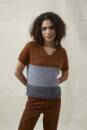 Knitting set V-neck vest Top Down LACE with knitting instructions in garnwelt box