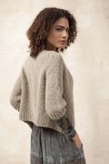 Strickset Jacke Top Down Lang Yarns SURI ALPACA mit Anleitung in garnwelt-Box M