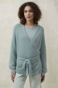 Strickset Wickeljacke Top Down Lang Yarns LACE mit Anleitung in garnwelt-Box