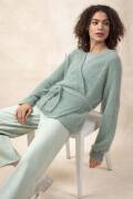Strickset Wickeljacke Top Down Lang Yarns LACE mit Anleitung in garnwelt-Box S