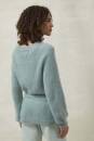 Strickset Wickeljacke Top Down Lang Yarns LACE mit Anleitung in garnwelt-Box S