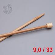 Lana Grossa Jackenstricknadel Bambus 33cm / 9,0mm - AKTION -