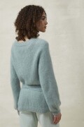 Strickset Wickeljacke Top Down Lang Yarns LACE mit Anleitung in garnwelt-Box M