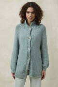 Strickset Jacke Top Down Lang Yarns SURI ALPACA, CARPE DIEM mit Anleitung in garnwelt-Box L