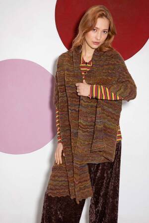 Strickset Stola Lang Yarns REINA mit Anleitung in garnwelt-Box