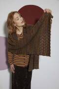 Strickset Stola Lang Yarns REINA mit Anleitung in garnwelt-Box ca 58 x 188 cm
