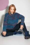 Strickset Pullover Lang Yarns REINA mit Anleitung in...
