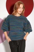 Strickset Pullover Lang Yarns REINA mit Anleitung in garnwelt-Box L-XL