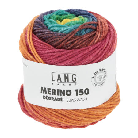 Lang Yarns MERINO 150 DÉGRADÉ 8