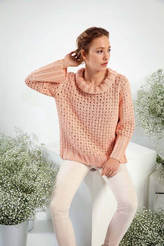 Knitting instructions Sweater 272-10 LANGYARNS AMIRA as download