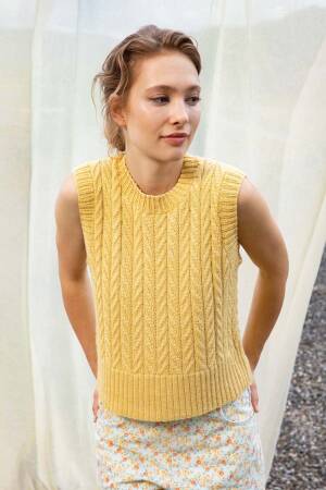 Strickanleitung Pullunder 272-40 LANGYARNS LIZA als download