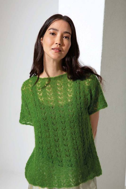 Knitting instructions Top 272-65 LANGYARNS LACE as download