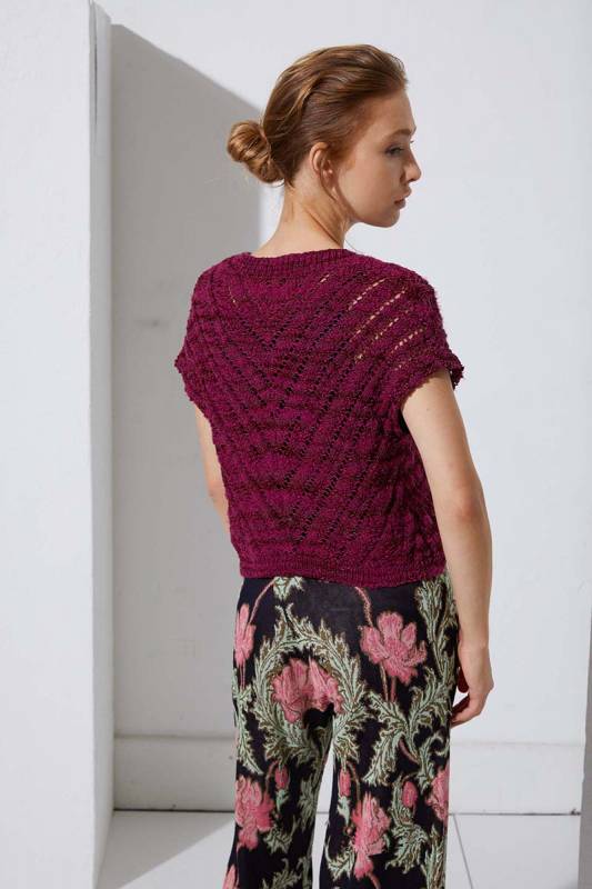 Knitting instructions Cropped cardigan 272-66 LANGYARNS ADELE as download