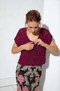 Strickanleitung Kurze Jacke 272-66 LANGYARNS ADELE als...