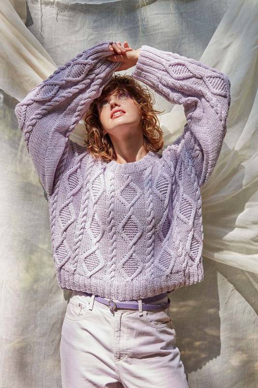 Knitting instructions Sweater WAD-008-12 WOOLADDICTS SUNSHINE as download