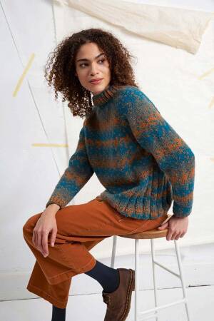 Knitting instructions Sweater PTO-043_10 LANGYARNS BERGEN as download