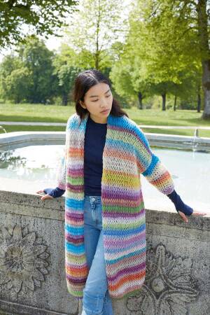 Strickanleitung Jacke PTO-045_07 LANGYARNS CLOUD als download