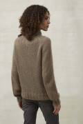 Strickanleitung Pullover mit Rollkragen Top Down PTO-048_06 LANGYARNS LACE als download