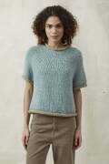 Knitting instructions Short-sleeved sweater Top Down PTO-048_09 LANGYARNS SURI ALPACA as download