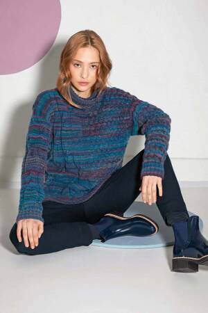 Strickanleitung Pullover PTO-049_03 LANGYARNS REINA als download