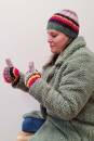 Knitting instructions Mittens, collar, hat 990-280 LANGYARNS CASHMERE CLASSIC as download