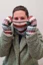 Knitting instructions Mittens, collar, hat 990-280 LANGYARNS CASHMERE CLASSIC as download