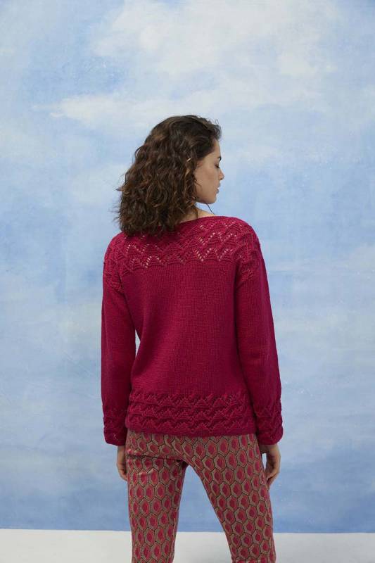 Knitting instructions Sweater 276-12 LANGYARNS NORMA as download