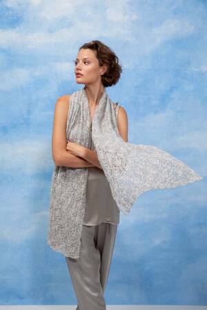 Knitting instructions Scarf 276-21 LANGYARNS LOTUS as download