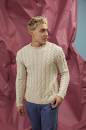 Knitting instructions Mens sweater 276-48 LANGYARNS SOFT COTTON as download