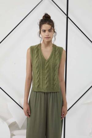 Strickanleitung Offener Pullunder 276-70 LANGYARNS AURA als download