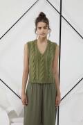 Knitting instructions Vest with open sides 276-70 LANGYARNS AURA as download